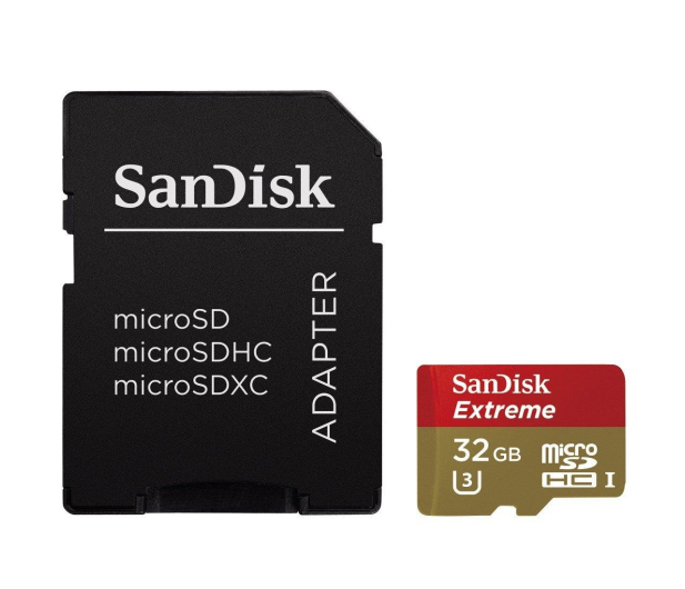 Sandisk 32GB microSDHC Extreme UHS-I 90MB/s+adapter SD - 258595 - zdjęcie 4